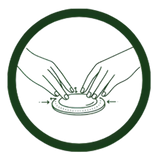 2. Place Over Nipple & Smooth Edges